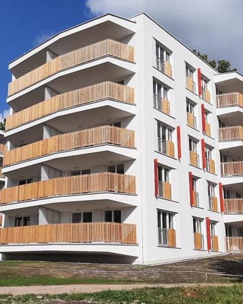 Zateplení několika bytových domů